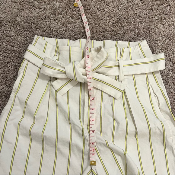 {banana republic} high waisted paper bag striped shorts - Picture 4 of 8